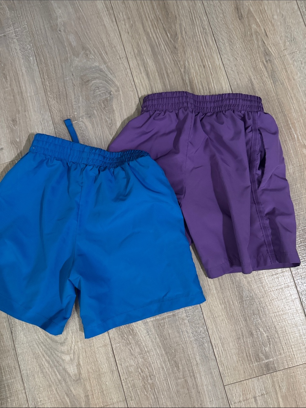 Nike Kids Shorts in Bright Blue and Purple - Picture 4 of 4